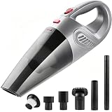 ANNA TOSANI Aspiradora de Mano, 5000PA Aspiradora Inalámbrico Portatil Potente Aspirador de Coche Seco y Húmedo120w USB Carga Rapida para...
