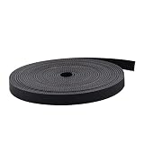 Courroies de transmission HTD 5M Series PU à extrémité ouverte largeur 10 15 mm 20 30 40 mm 50 pour imprimante 3D CO2 laser machine (taille : 5M-15)