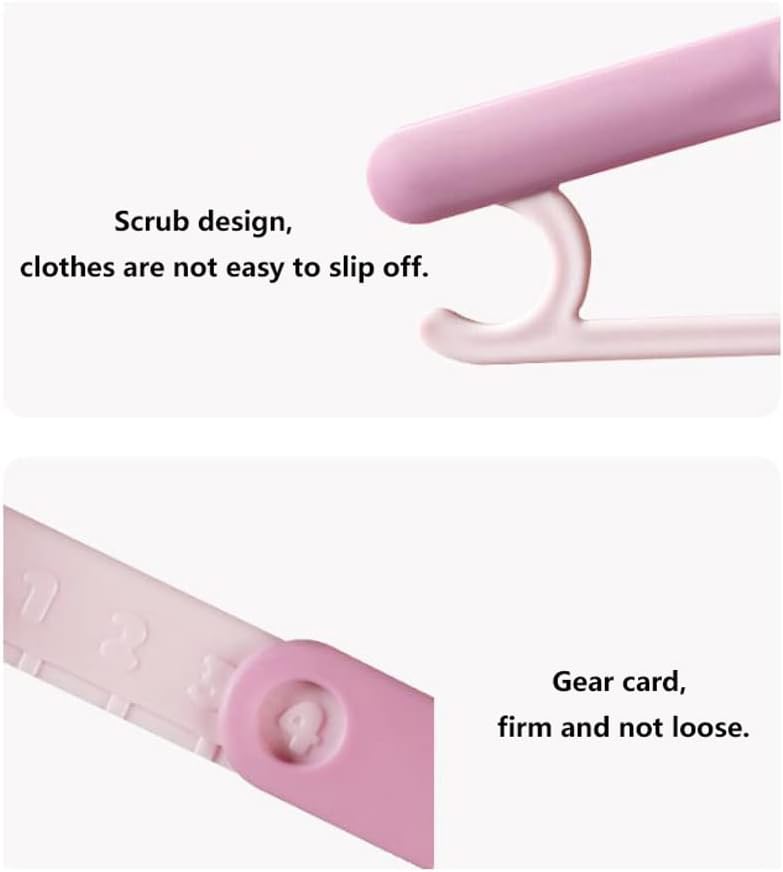 Coat Hangers Hangers for Clothes Baby Clothes Hangers Childrens Plastic Hangers Small Coat Hangers for Kids Child Closet 18 Pack Skirt Hangers