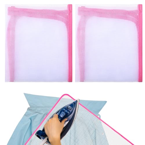 YQQYG Juego de 2 paños de planchado de 60 x 40 cm, resistentes al calor hasta 200 °C