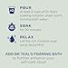 Dr Teal's Epsom Salt Magnesium Soak, Relax & Relief with Eucalyptus & Spearmint Essential Oils, 3 lbs