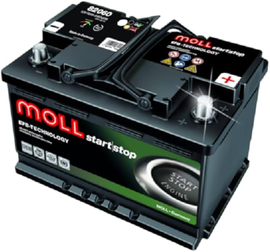 Amazon | MOLL [ モル 輸入車バッテリー [MOLL EFB start stop with