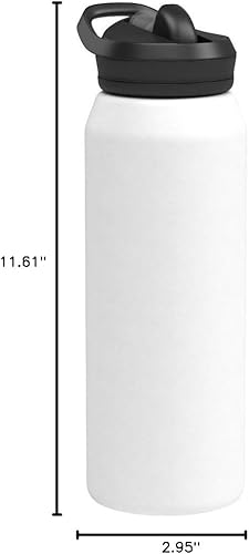 Miniatura 105 de CamelBak Eddy+ Insulated Stainless Steel Bite Valve Straw Water Bottle Desert Sunrise