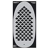 STENCIL1FX Mermaid Scales Makeup Stencil