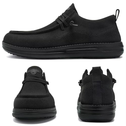 Image of 1TAZERO Wide-Shoes for Men Toe-Box Walking - Extra Wide Width Barefoot Orthopedic Shoes for Men Casual Shoes with Arch Supprot