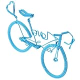 Ornement de vélo vintage : le matériau en alliage est facile à entretenir, ce qui garantit qu'il reste beau pendant des années, ornement de modèle de vélo
