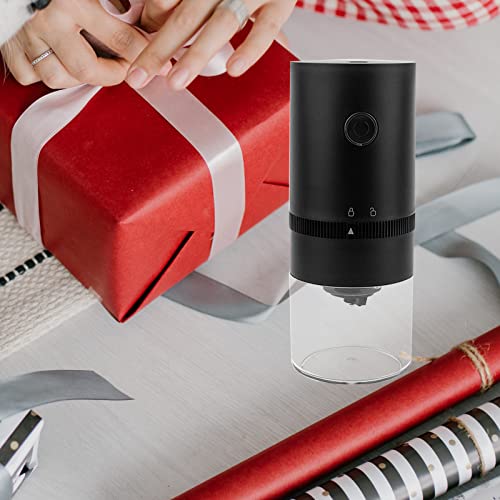 Lre Co. Elektrische Kaffeemühle, kleine elektrische Mühle, Akku-Kaffeemühle, 30 g Kapazität, Espressomühle, konisches… – Bild 8