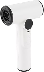 Cordless Hair Dryer, Portable Cordless Blow Dryer, USB Rechargeable Hot Cold Air Dryer, 3 Speeds and 3 Temps with HD Display, Low Noise Blowing for Home Travel Salon Keyboard Clea