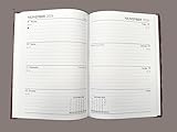 2026 Diary A5 Week to View - Burgundy/Red - Image 2