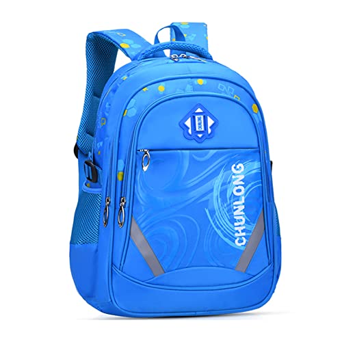 Kids Backpacks for Boys Elementary Middle School Bookbags Lightweight School Backpack for Teen Girls, Large-sky Blue, 46*33*16, Travel Backpacks