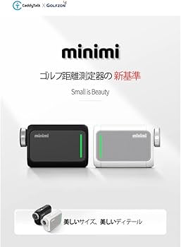 Amazon.co.jp: CaddyTalk ゴルフ 距離測定器minimiレーザー距離計