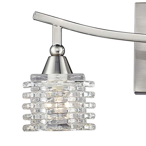 Elk Home 17131/3 Matrix 15'' Wide 3-Light Vanity Light In Satin Nickel #TOP1