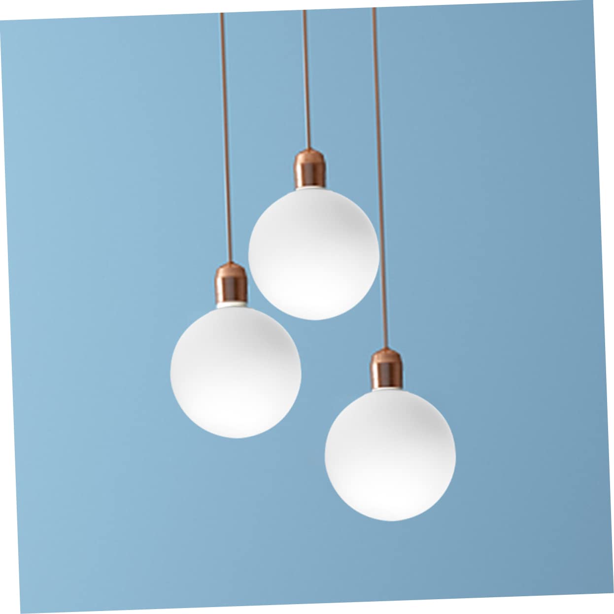 SHERCHPRY Glass Globe Lamp Shade Replacement – Golden Pendant Light Cover, 15cm Elegant Ball Style For Ceiling & Wall Lamps