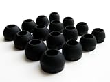 16 pcs (B-4sz) Comfort Soft Replacement Set Eartips Earbuds Compatible with Sony Ericsson HPM-70, HPM-75, HPM-77,HPM-82, HPM-90, HBH-DS220, HBH-DS970, HBH-DS980 and MW600 in-Ear Earphones Headsets
