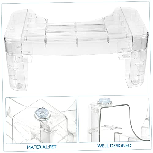 SKISUNO banquinho de banheiro transparente banquinho banheiro banquinho de vaso sanitário banquinho