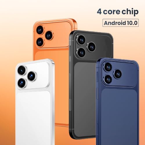 luxuefeng Unlockable 4G Network Android Phone with a 6.6-inch Screen, 3GB RAM + 16GB ROM/TF 256GB, Dual SIM Cards, Dual Cameras, Suitable for Beginners (97darkblue) — view 3