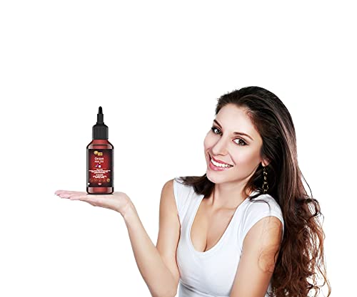 Onion Hair Oil (4 Fl.oz / 118 Ml) I Enriched With A Blend Of 15 Oils And Extracts I Supports Long, Lustrous & Shiny Hair I No Mineral #TOP2