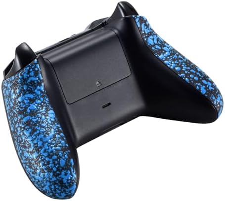 eXtremeRate Replacement Controller Left Right Grips for Xbox One Controller (Model 1708), Textured Blue Back Panels Side Rails Handles for Xbox One X & S Controller - Console Without — 사진 7