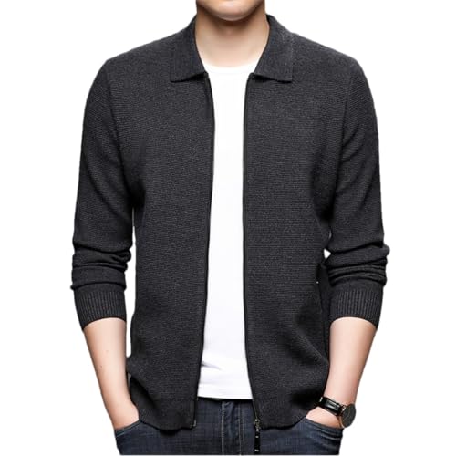 Cardigans en laine épaisse homme pour un style streetwear chaud en hiver
