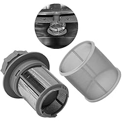 ELECTROHOGAR Filtro Lavavajillas Compatible con Balay | Filtro Metálico + Malla de Tamiz Fino | Fácil de Cambiar | Compatible con las Marcas Balay, Bosch, Siemens, Neff…