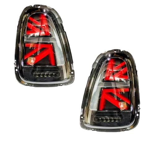 Feux de recul et freinage LED pour R56 2007-2013 roulez en toute sécurité avec style Black Red