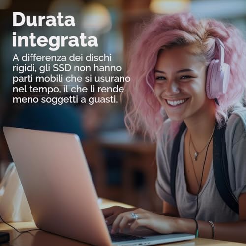 BX500 - SSD - 4 TB - interno - 2,5" (6,4 cm) - Hdd - Immagine 1