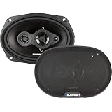 BLAUPUNKT BPS-E694 6x9 4-Way Car Speakers 140W - High-Performance, Deep Clarity Sound, Easy Install – Pair Bundle with Gravity Magnet Phone Holder