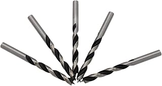 Brad Point Drill Bits 8mm (5/16") Wood Drill Bit Set Woodworking Drills High Carbon Steel for Furniture Hardwood Softwood Cupboard Wardrobe 5 Pack