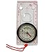UST Deluxe Map Compass with Raised Base Plate and Swivel Bezel for Hiking, Camping, Backpacking, Emergency and Outdoor Survival