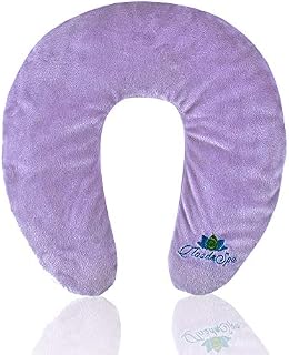 Microwaveable Aromatherapy Healing Neck and Shoulder Wrap - Herbs and Natural Clay Beads