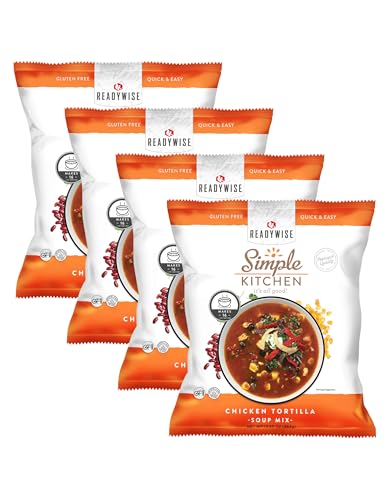 Simple Kitchen Chicken Tortilla Soup Mix – 16 Servings,