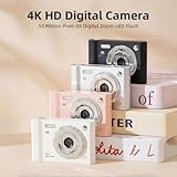 Digital Camera with Dual Screen,Autofocus 4K 48MP Vlogging Cameras for Photography with 32GB Card,Point and Shoot Kids Digital Cameras,16X Zoom,Anti-Shake,Present for Kid Teen Beginner. (Black) - Image 5