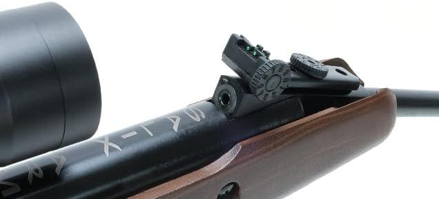 Miniatura 6 de Rifle de aire calibre .177 Pellet Spring Power Wood Look 19.685 in Break Barrel 850 fps W200 RDS 0.177 in Pellet