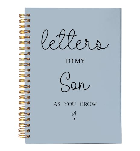 VNWEK Letters to My Son New Mom Spiral Notebook Journal 5.5x8.3 Inch by VNWEK - Used condition - US$12.81