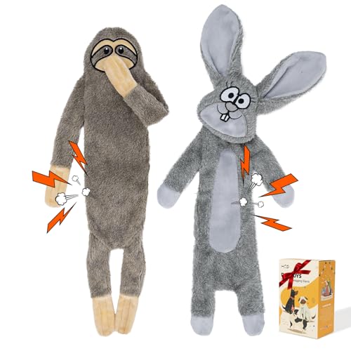 HGB No Stuffing Dog Toys for Aggressive Chewers,...