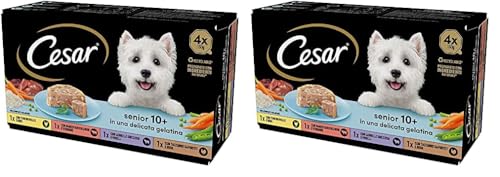3.6 kg (Confezione da 2), Senior 10+ Selezione Assortita