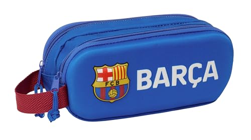 safta F.C. Barcelona 3D Trousse Double 3D, Trousse pour...
