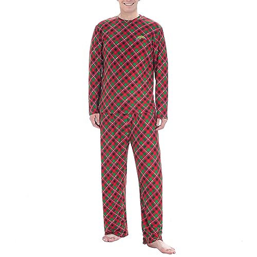 Concepts Sport Men's Red Los Angeles Chargers Holly Allover Print Knit Long Sleeve Top & Pants Set
