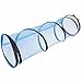 Petmate Jackson Galaxy Cat Crawl Mesh Tunnel, Purple/Blue
