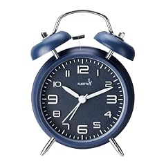 FLOITTUY (Loud Alarm for Deep Sleepers 4 '' Twin Bell Alarm Clock, Stereo Digital Dial Alarm Clock photo FLOITTUY (Loud Alarm for Deep Sleepers 4 '' Twin Bell Alarm Clock, Stereo Digital Dial Alarm Clock