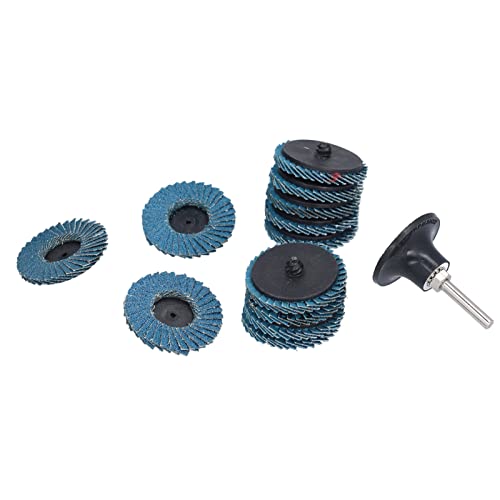 Disque à lamelles bleu durable de 31 pièces pour ponçage de peinture