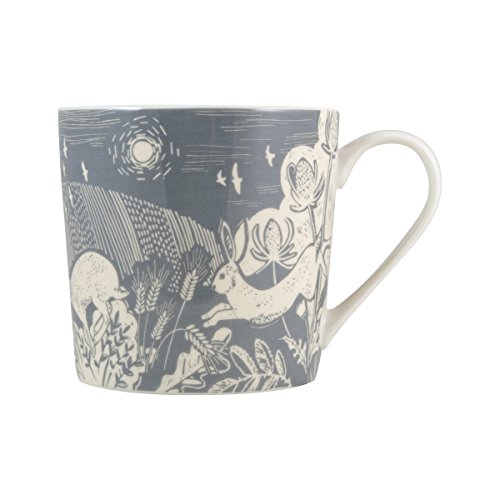 English Tableware Company Artisan Grey Hare Mug, 11.5 cm Diameter