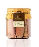 Daidone - Handmade Sicilian Bluefin Tuna Fillets in Olive Oil - 12 Jars of 300g