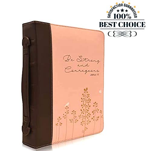 Women's Bible Cover,"Be Strong And Courageous- Joshua 1:9" #TOP1