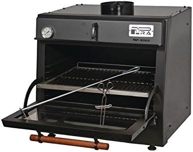 Pira 45 LUX BLACK Charcoal Oven, Black