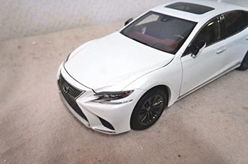 レクサス LS 500h 1/18 ミニカー 白 LEXUS ドア開閉 絶版品1/18