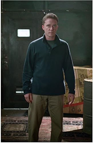 green sweater khaki pants