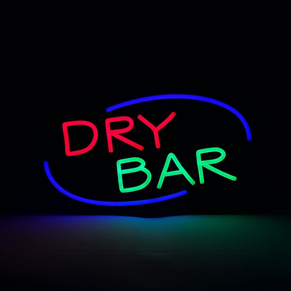 LED Beauty Supply Neon Sign, 20"x10", Business Signboards for makeup cosmetics store, hair & beauty supply, Pure Black Acrylic Backsplash, Easy Installation, Energy-saving, Store Wall Window Decor