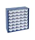 Kleinteilemagazin Tayg mit 35 Schubladen aus Metall, stapelbar