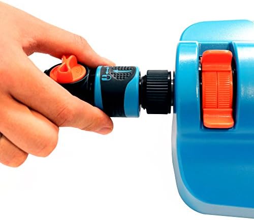 GRÜNTEK Konektor łącznik do węża 1/2", 3/4", 5/8" zestaw konektorów z blokadą wody, system Aqua-Stopp